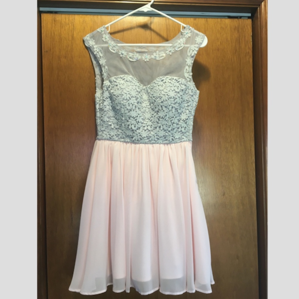 Lace Homecoming Dress